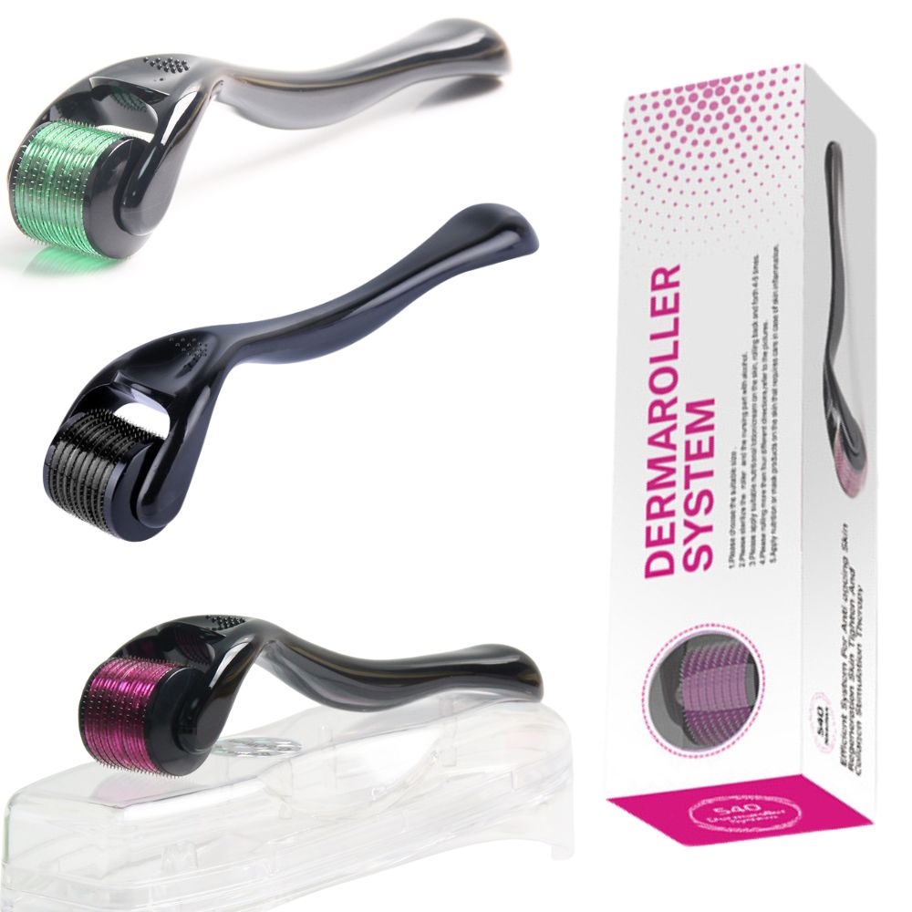 Derma Roller 0.25 - 540 바늘 더마 롤러, 마이크로 바늘