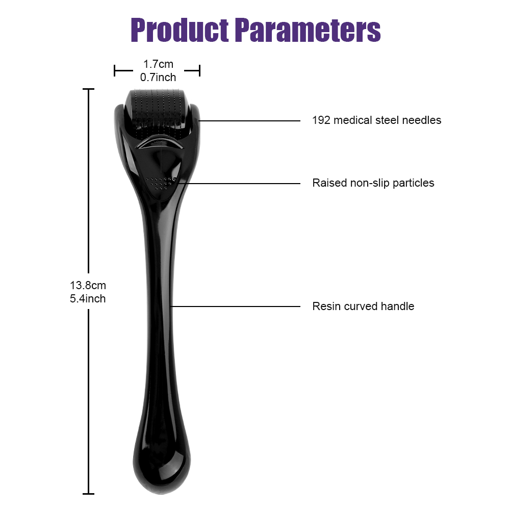 천연 남성 수염 성장 더마 롤러 DRS 540 마이크로 - Derma Roller 0.25 리뷰 및 가격