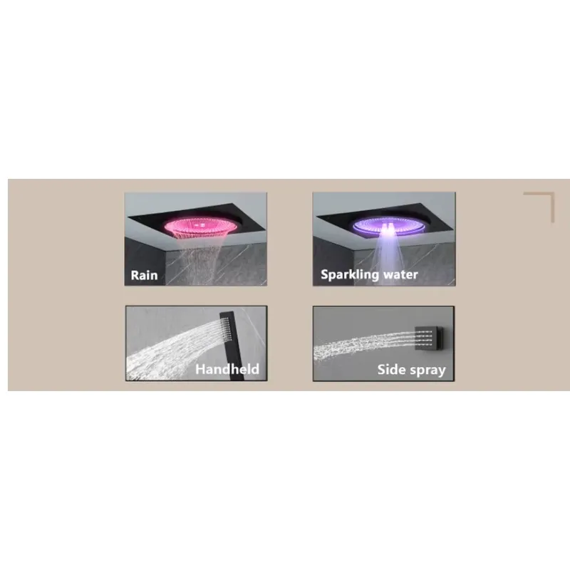 스마트 LED 샤워 세트 욕실 음악 내장형 레인폴 시스 - Spa & Wellness Joule 리뷰 및 가격