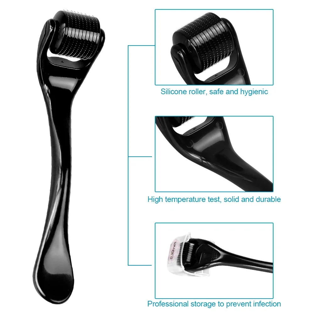 얼굴 및 바디 모발 성장용 540 니들 더마 롤러, 피 - Derma Roller 0.25 리뷰 및 가격