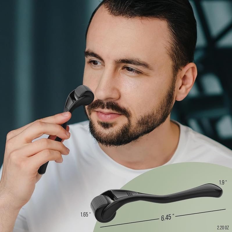 얼굴 및 바디 모발 성장용 540 니들 더마 롤러, 피 - Derma Roller 0.25 리뷰 및 가격