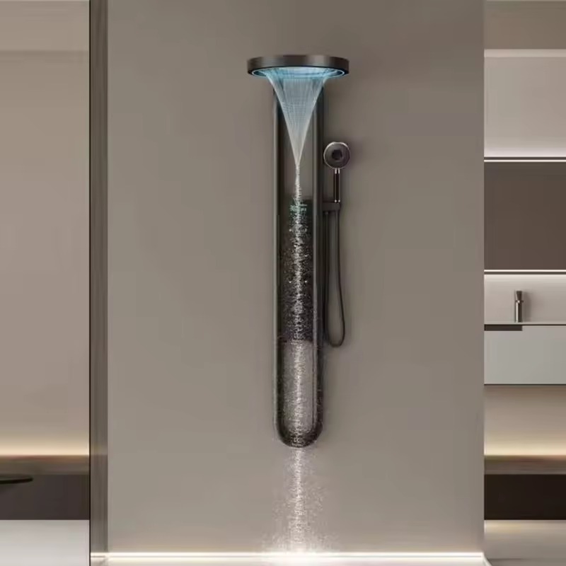 스마트 디지털 디스플레이 온도조절 샤워 시스템 벽걸이형 - Spa & Wellness Joule 리뷰 및 가격
