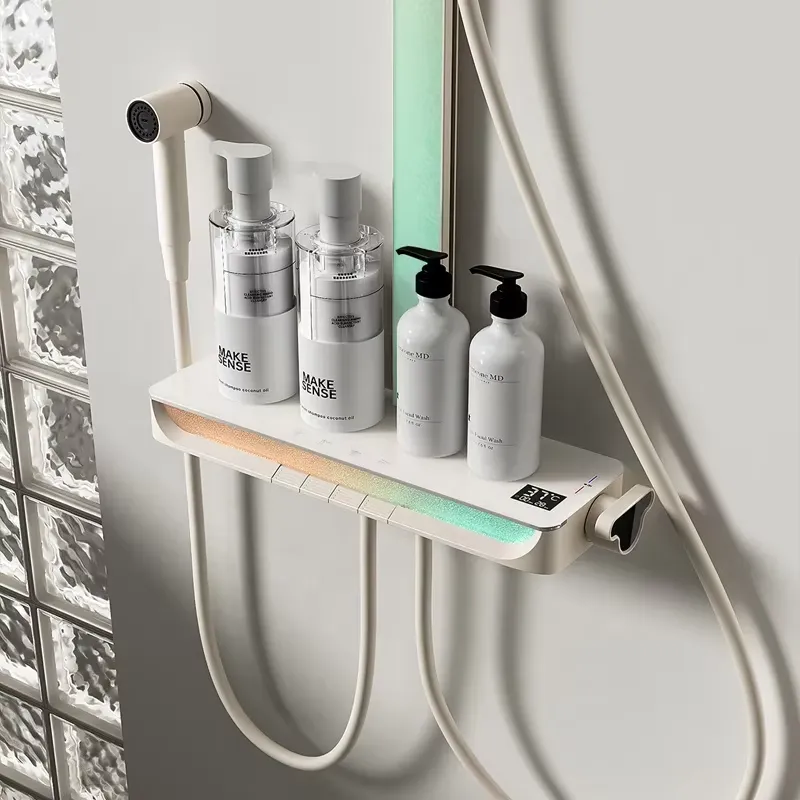황동 디지털 폭포 샤워 세트 벽걸이형 레인 피아노 스마 - Spa & Wellness Joule 리뷰 및 가격