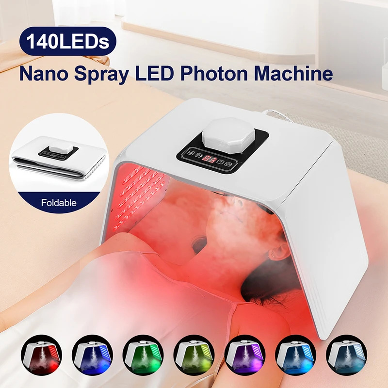 7가지 색상 LED 광자 미용 마스크 피부 보습 나노  - Spa & Wellness Joule 리뷰 및 가격