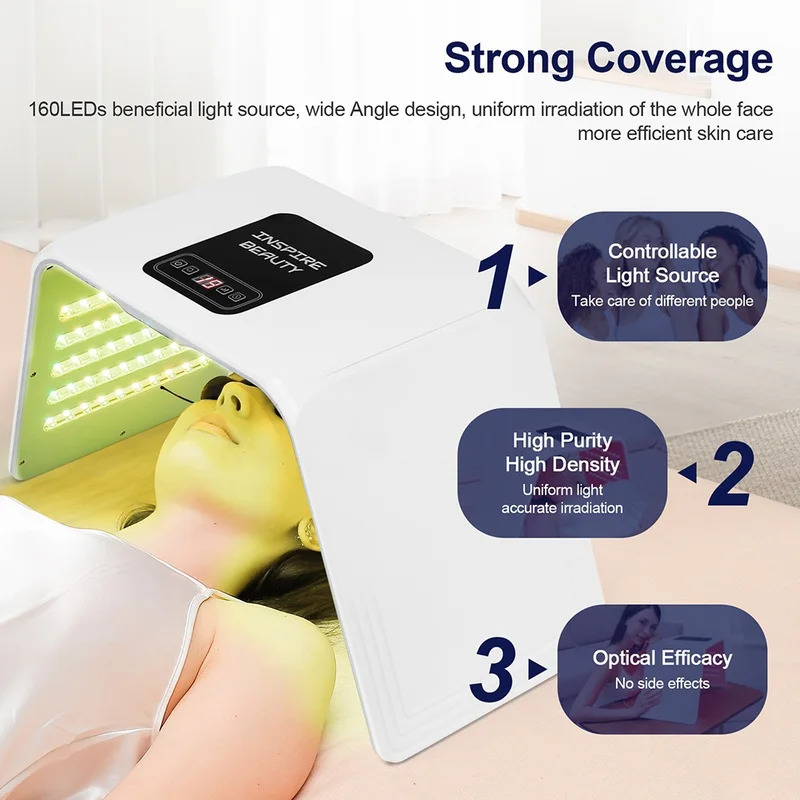 7가지 색상 LED 광자 미용 마스크 피부 보습 나노  - Spa & Wellness Joule 리뷰 및 가격