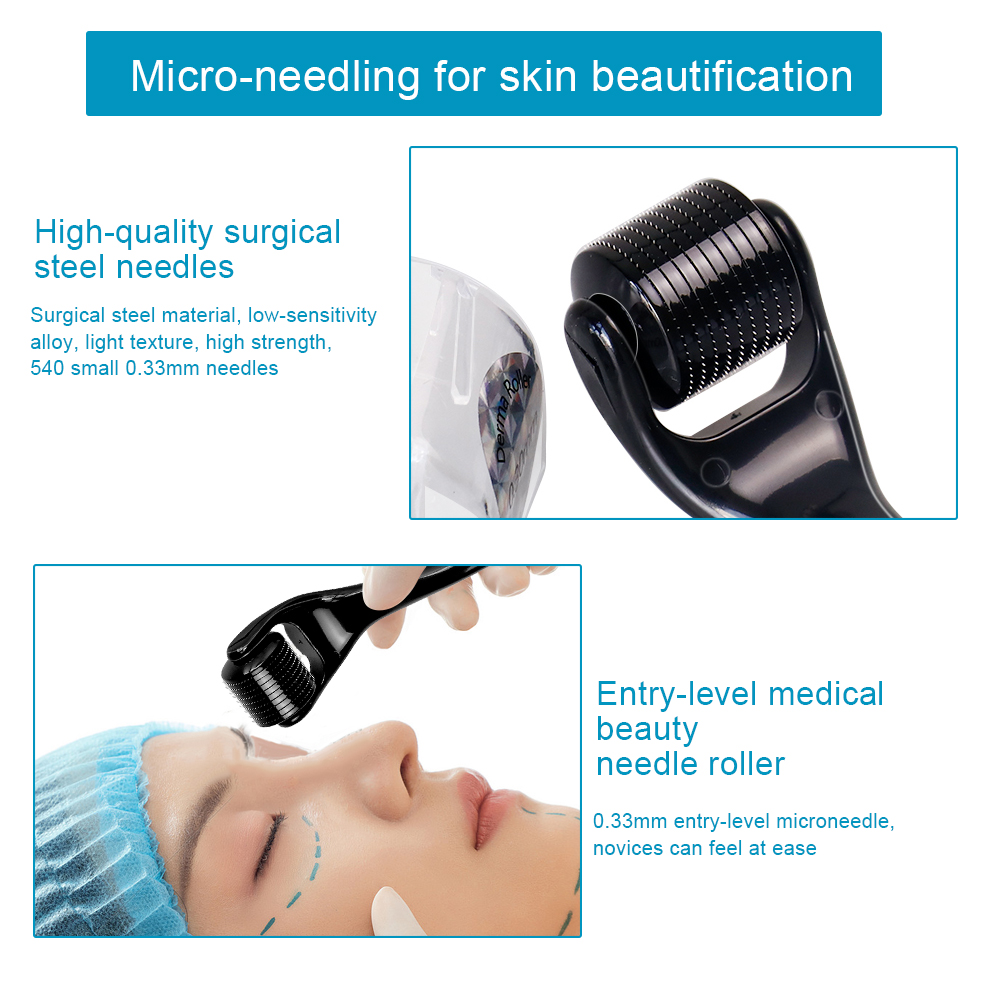 0.2/0.25/0.3mm 피부 수염 모발 성장 용 더 - Derma Roller 0.25 리뷰 및 가격
